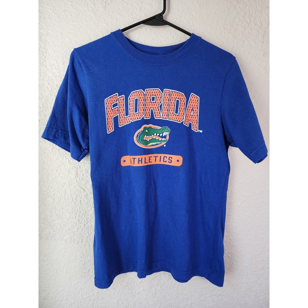 Florida‎ Gators NCAA Outerstuff T-Shirt Youth Size L 14/16 Blue Orange Athletics